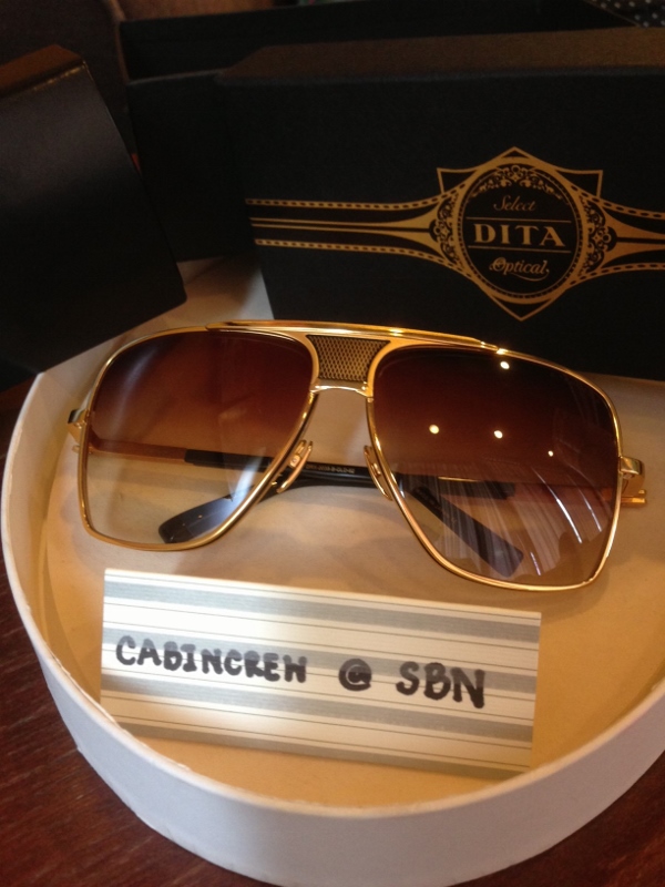 Dita Sunglasses Matador 18k Gold