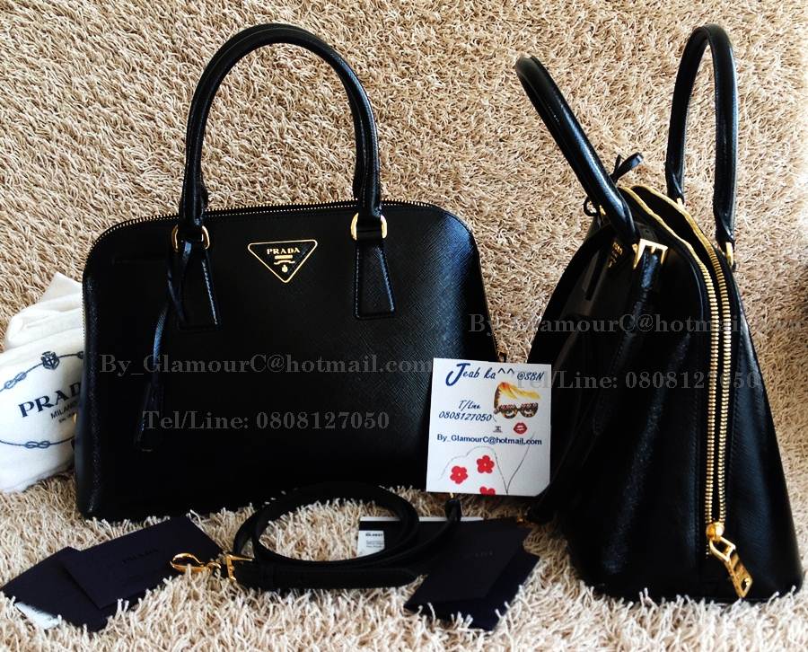 prada saffiano alma mini